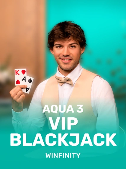 Aqua VIP Blackjack 3 game tile