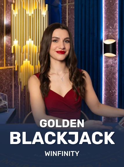 Golden Blackjack game tile